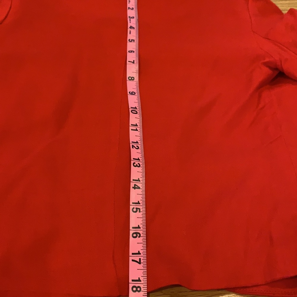 LF Cropped Red Blazer - Picture 9 of 11
